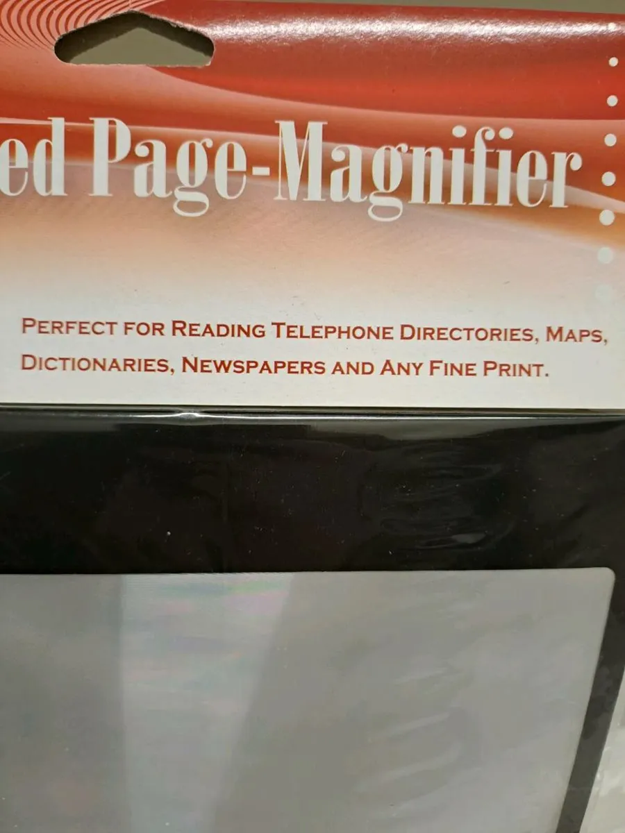 Carson Page Magnifier Sheet - Image 2