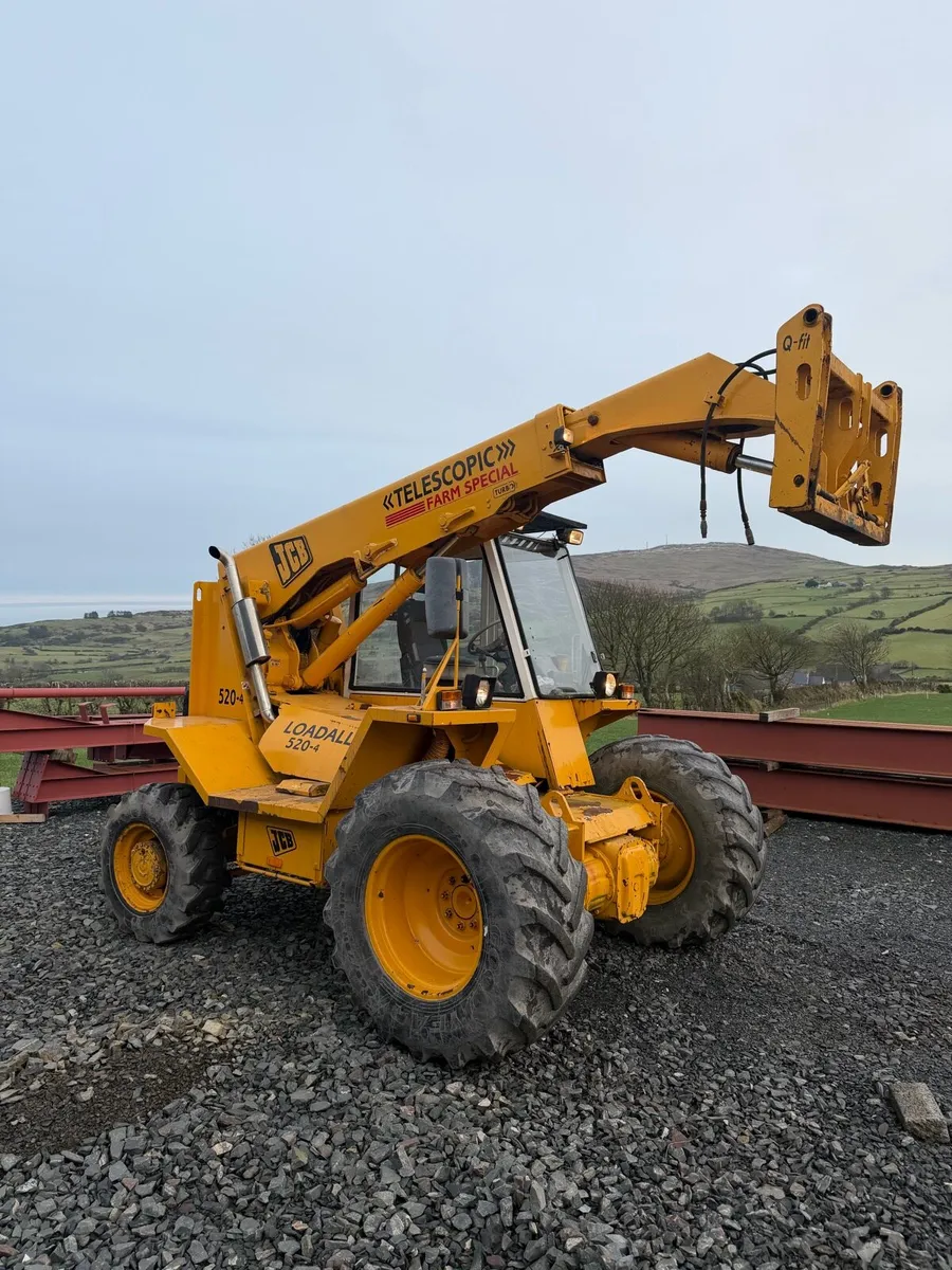 JCB 520 Loadall Teleporter Telehandler - Image 1