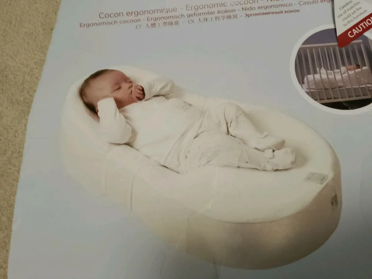 Cocoonababy baby nest sleeping aid - Image 1