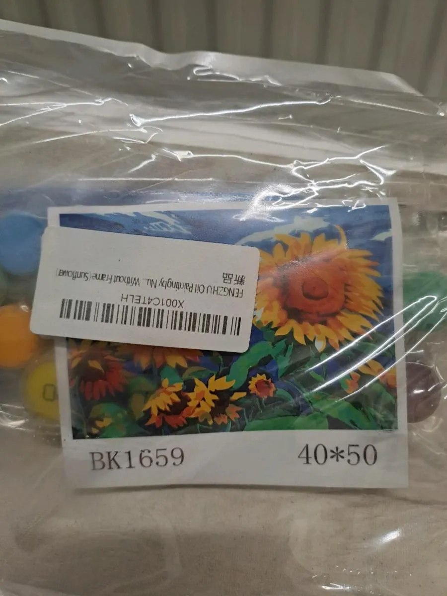 Paint by Numbers Kit – Sunflowers - Image 1