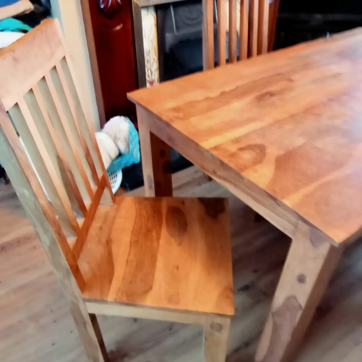 Couch plus dining room table and ,4chairs - Image 3