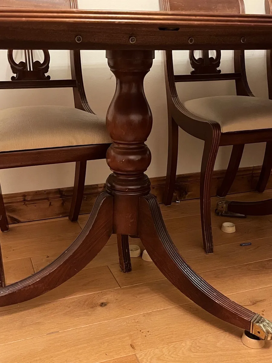 Dining room table and chairs for sale - Image 4