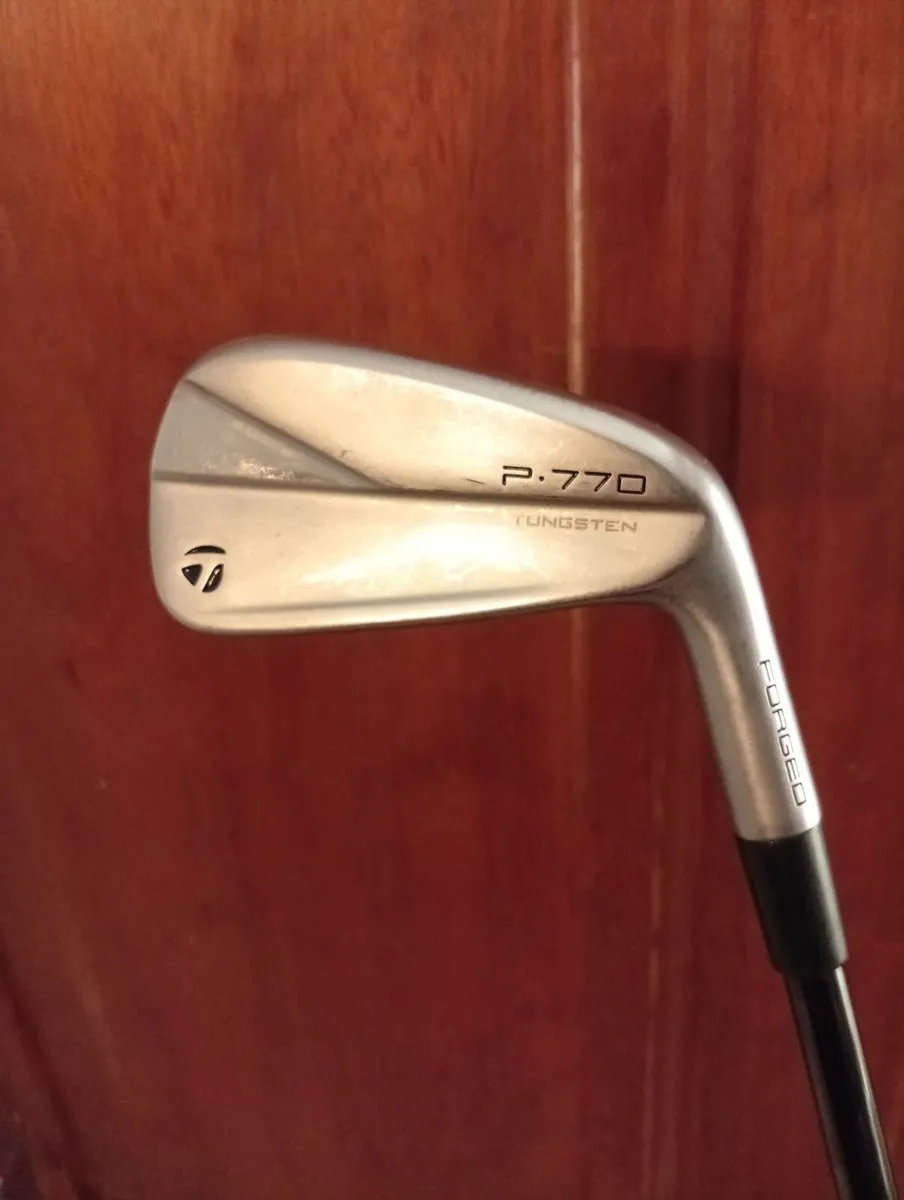 TaylorMade P770 Tungsten 4-6,7-Pw Forged  Stiff - Image 3
