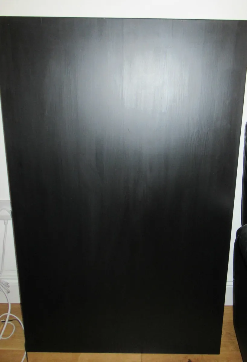 Kitchen table dinner solid wood black was €220 - Image 2