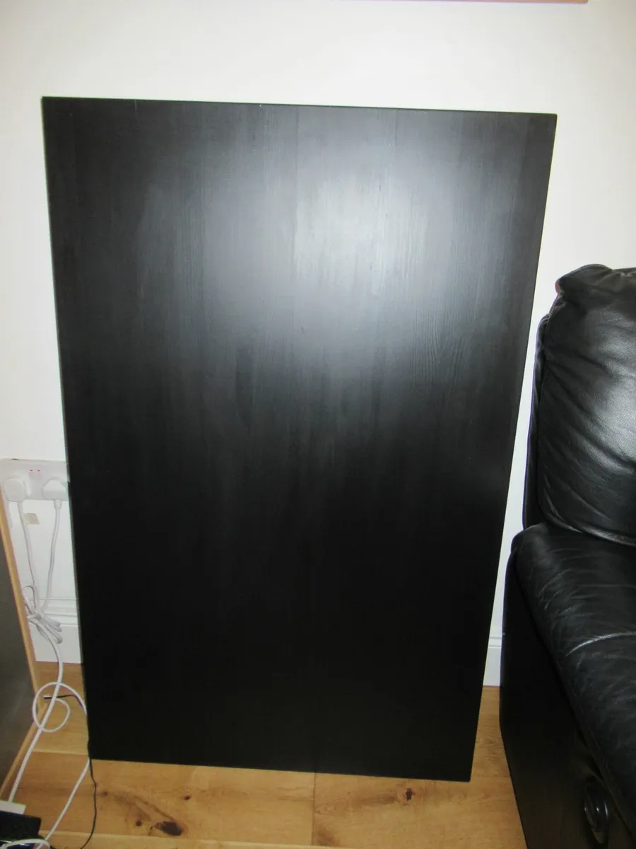 Kitchen table dinner solid wood black was €220 - Image 3