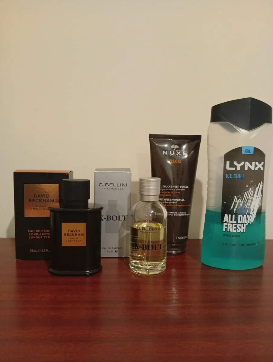Mens Toiletries and Aftershave