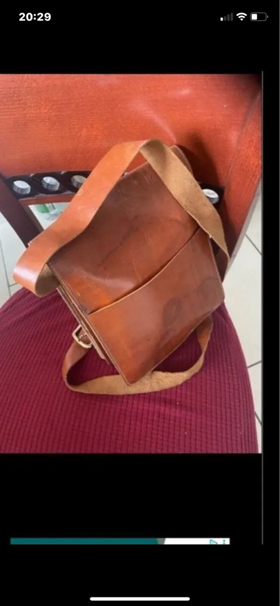 Leather Shoulder Bag - Image 2