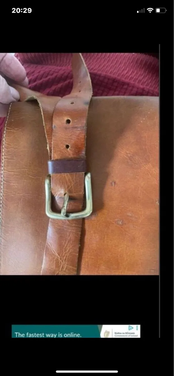 Leather Shoulder Bag - Image 3