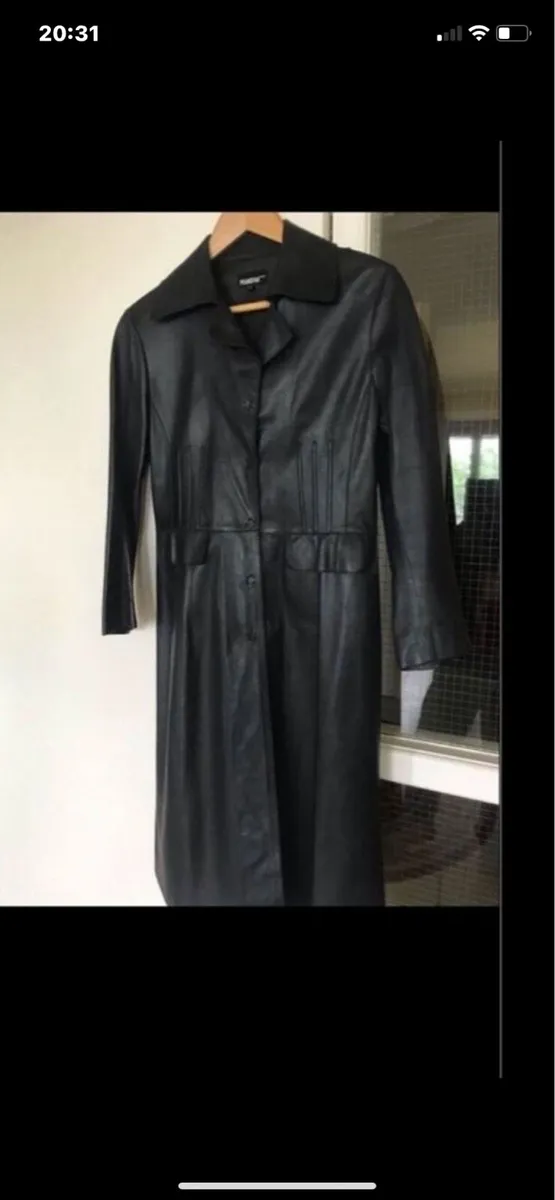 Ladies Leather Coat - Image 1