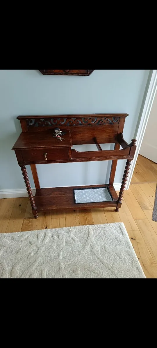 19th century hall stand