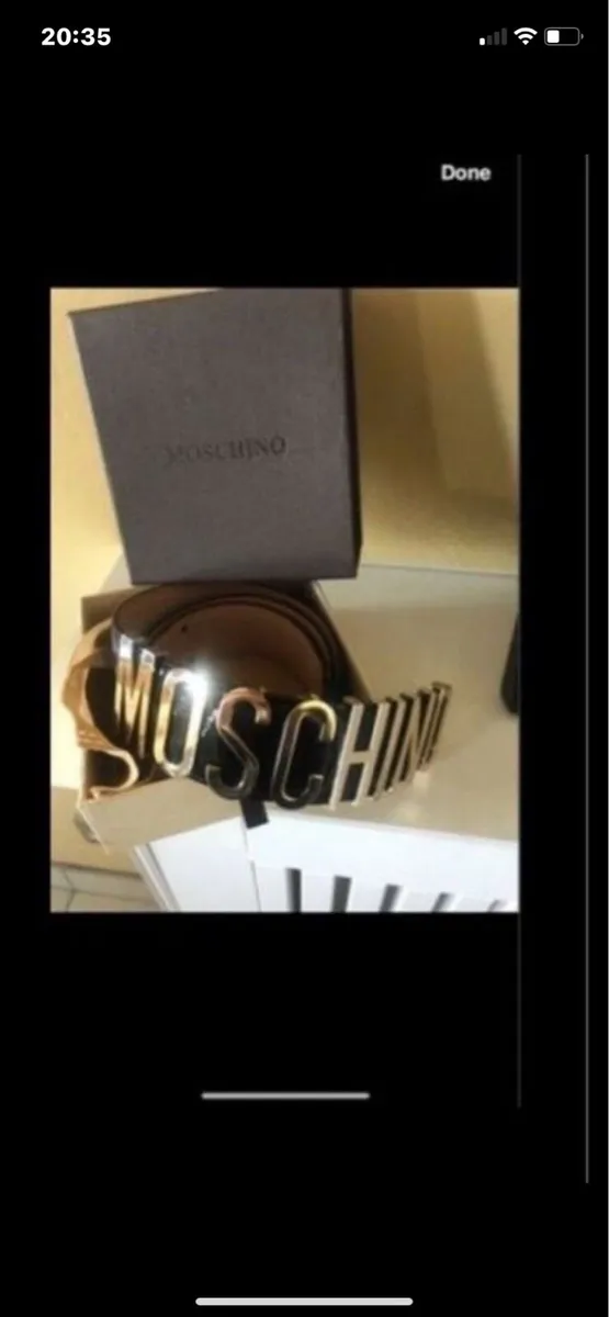 Moschino Leather Belt - Image 1