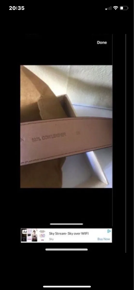 Moschino Leather Belt - Image 4