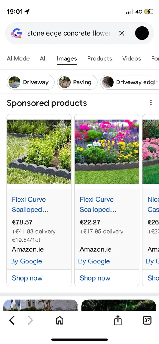 3 side walk garden concrete slabs - Image 3