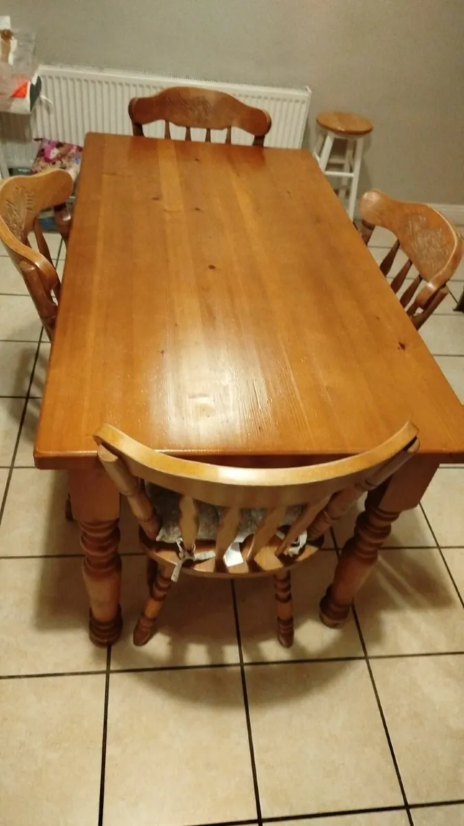 Table and chairs