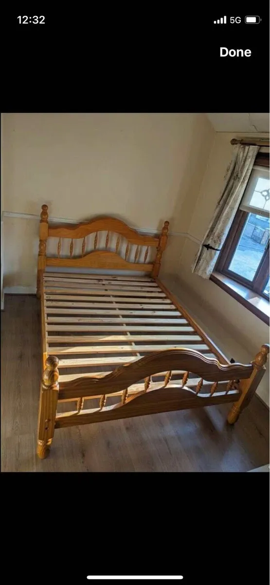 Double bed frame