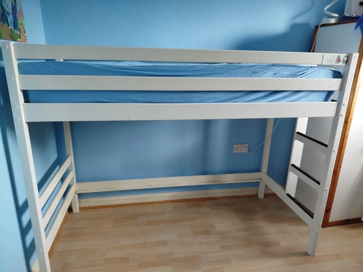 High sleeper / single kids bunk bed - Image 2