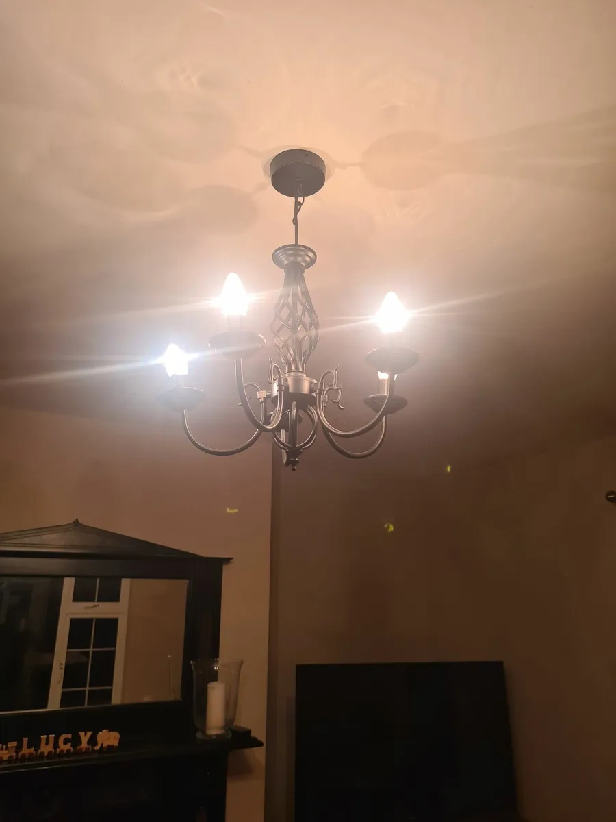 Black Vintage Ceiling Light - Image 3