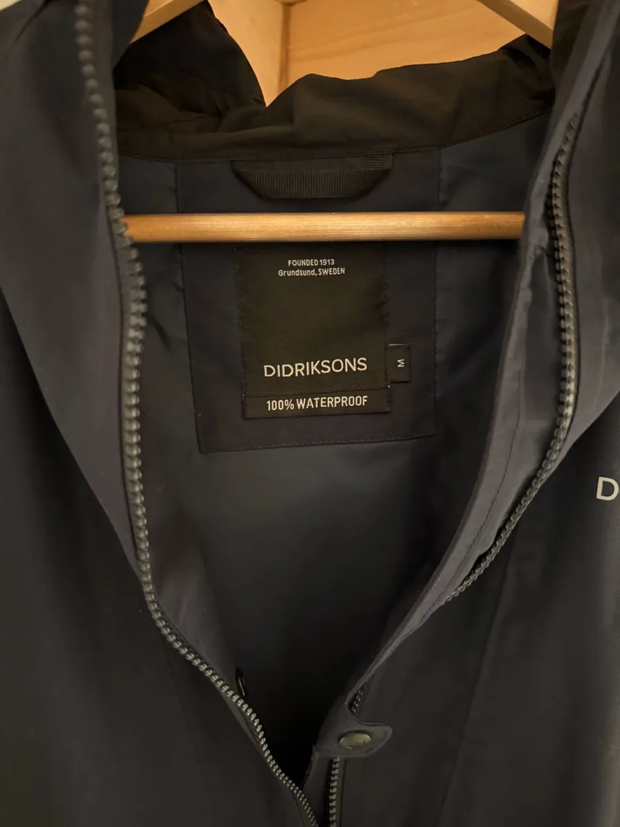 Didriksons Rain Jacket unisex - Image 3