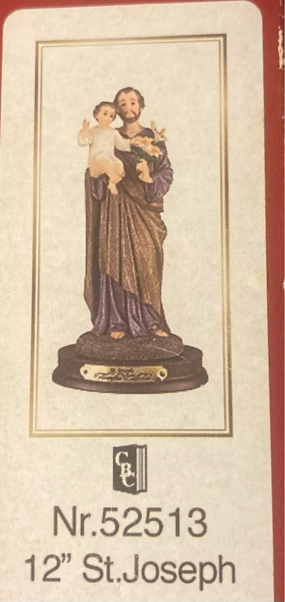 St Joseph figure 12 inches free postage