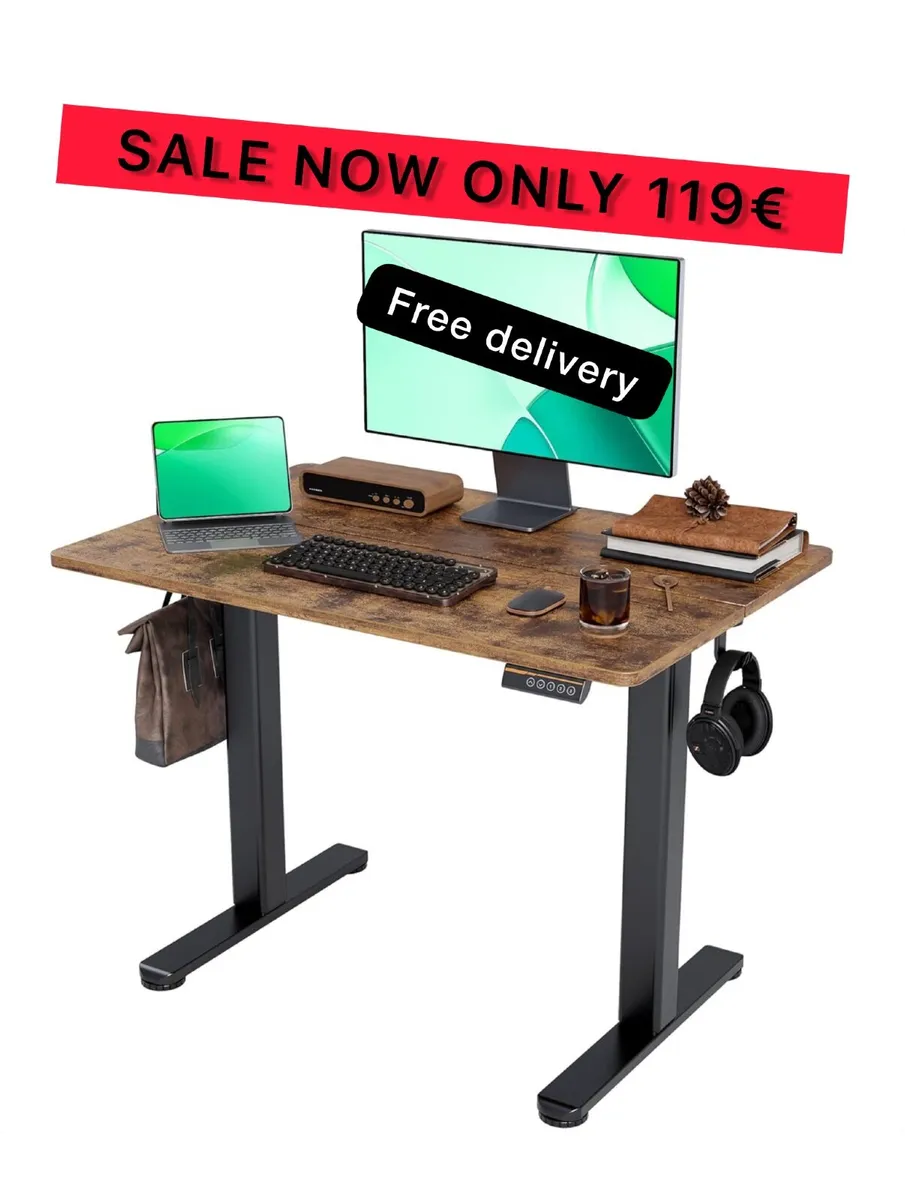 Electric Standing Desk, Adjustable Height Stand up - Image 1