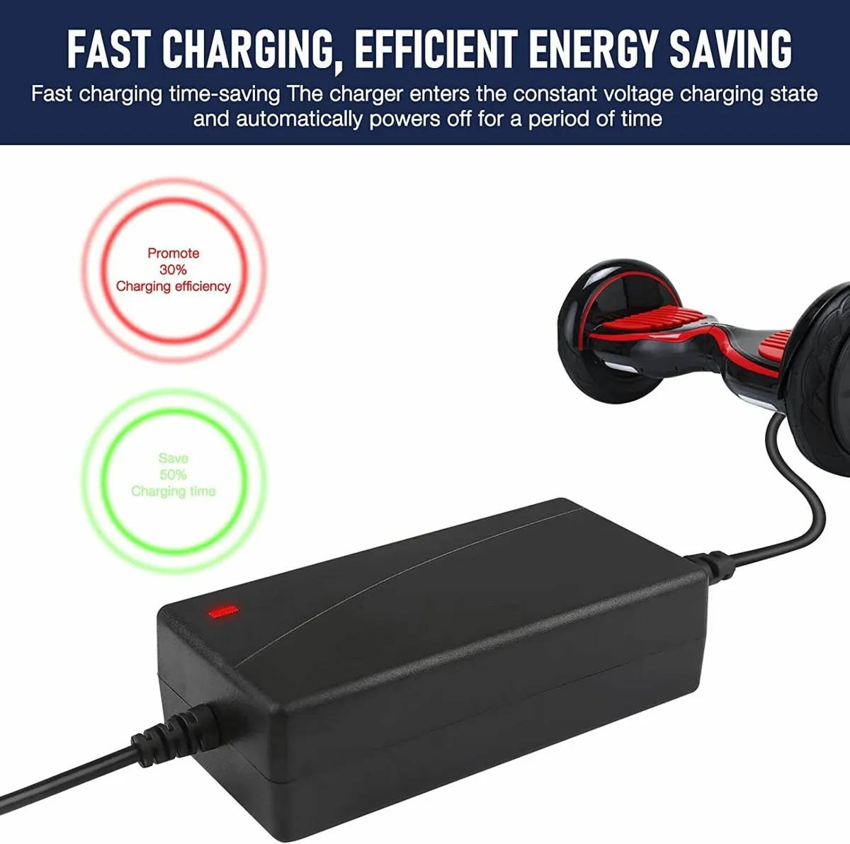 Scooter Charger Power Adapter Hoverboard Charger - Image 3