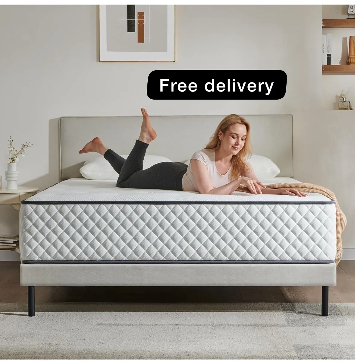 Double Mattress | 7-Zone Hybrid Pocket Spring Medi - Image 1