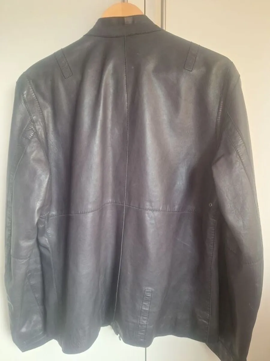 Ted Baker Leather Jacket (S) - Image 3