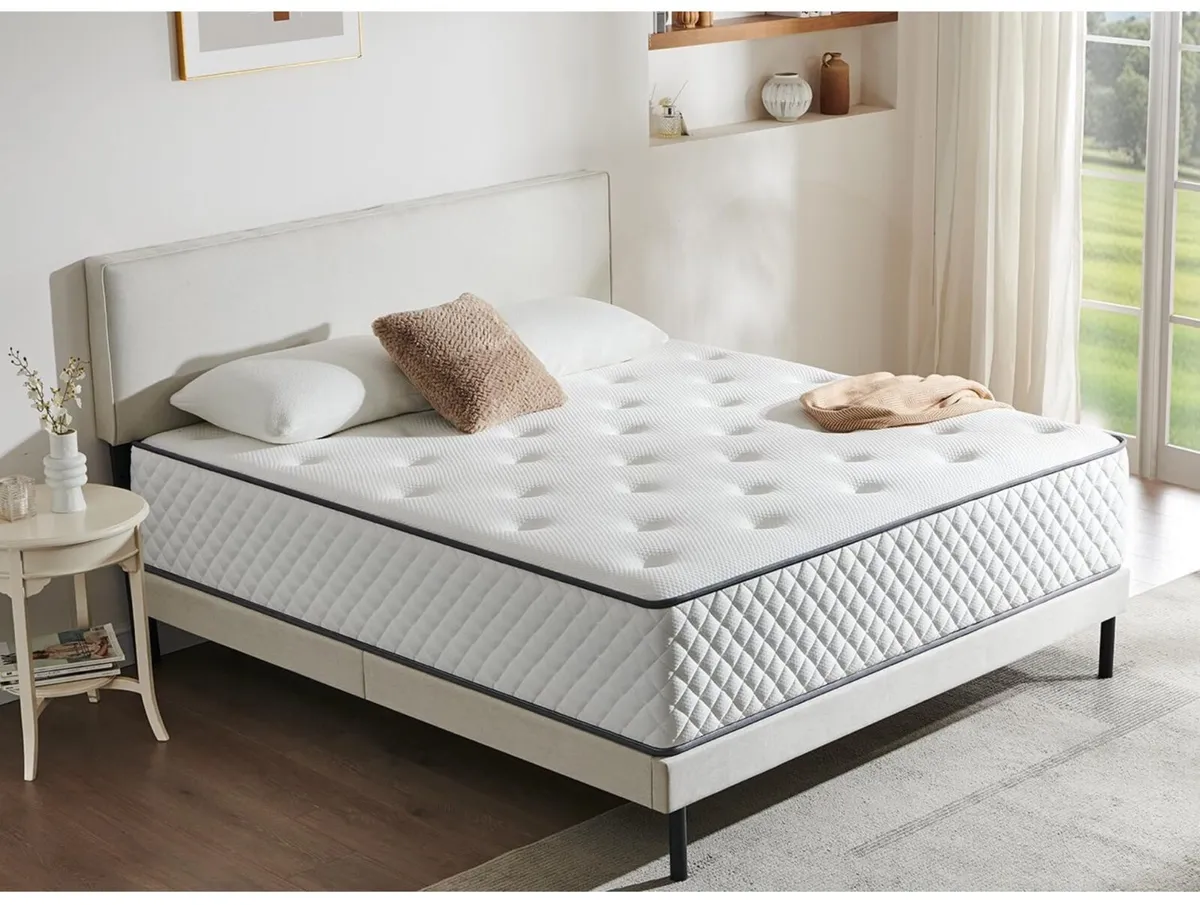Double Mattress | 7-Zone Hybrid Pocket Spring Medi - Image 4