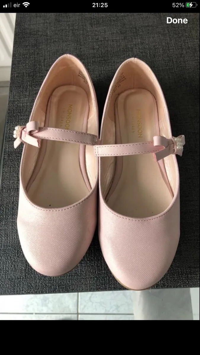 Girls new Monsoon shoes size 1 €10 - Image 1