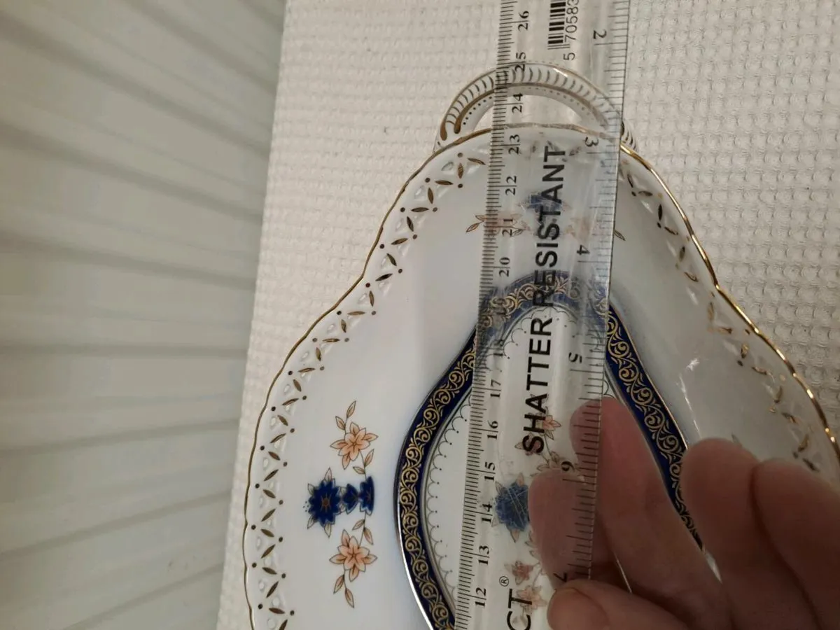 Antique Old Coalport serving dish - Image 3