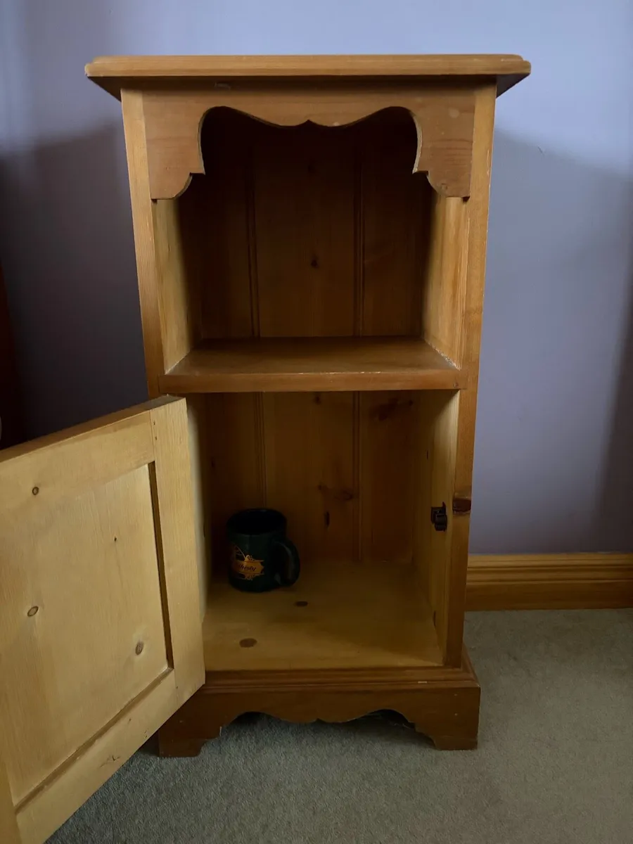 2 Solid Wood Bedroom Lockers - Image 3