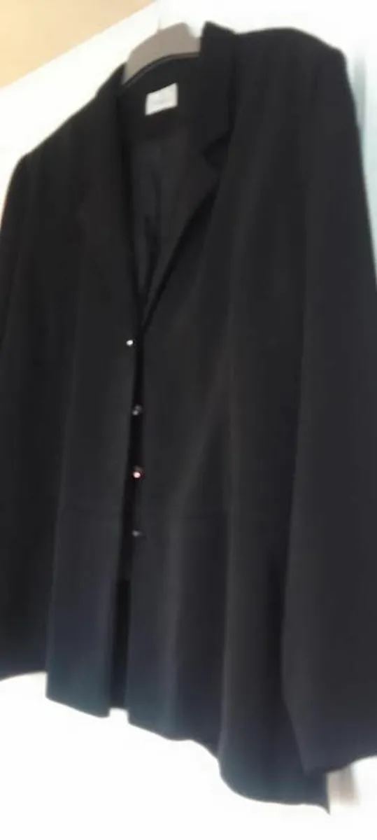 Ladies Black Jacket Via Veneto - Image 2