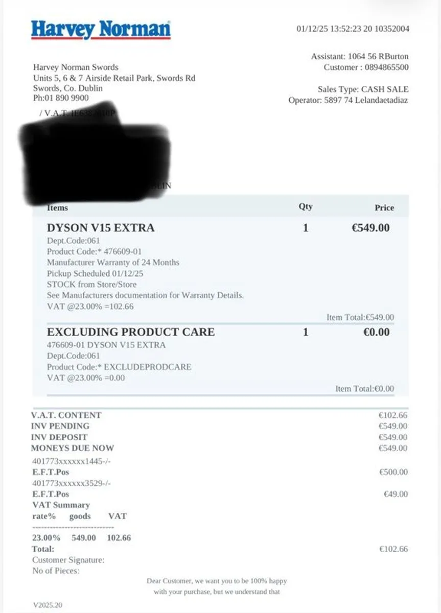 Dyson V15 Detect Extra - Image 1