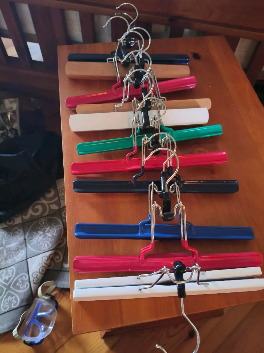 Set of trousers hangers,15 lot - Image 2