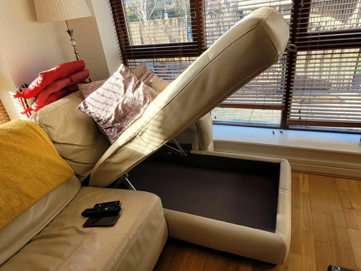 Corner sofa bed with storage - Image 3