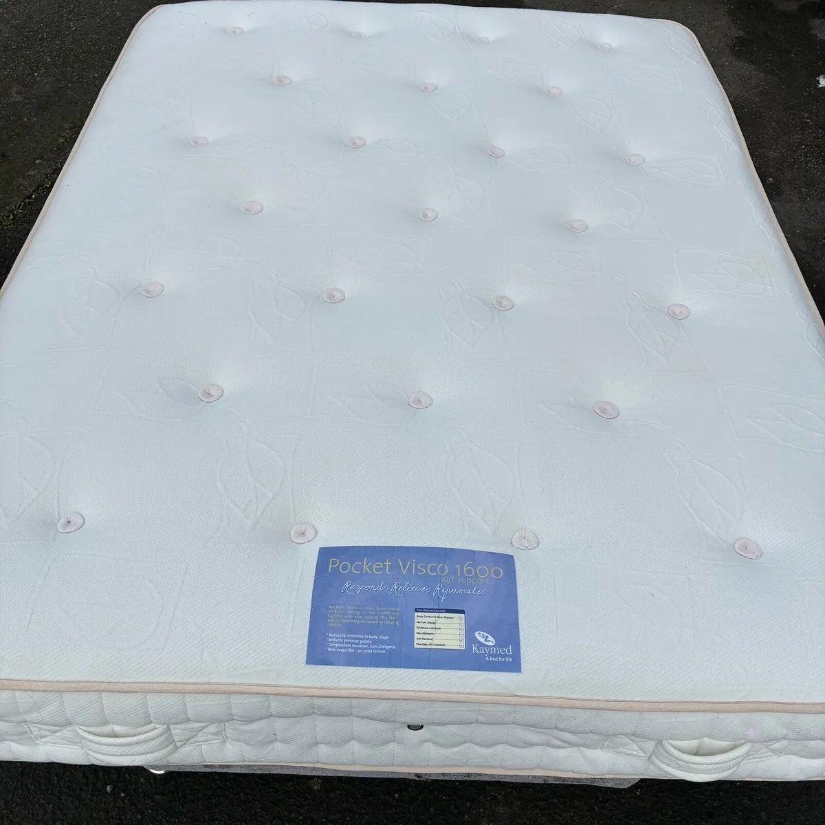 Kaymed 5ft King Mattress VGC! - Image 1