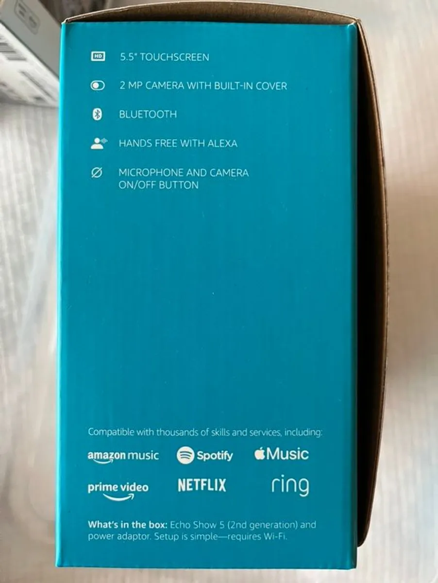 Amazon Echo Show 5 Black - Image 2