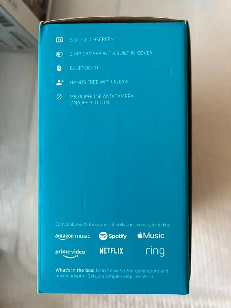 Amazon Echo Show 5 White - Image 2