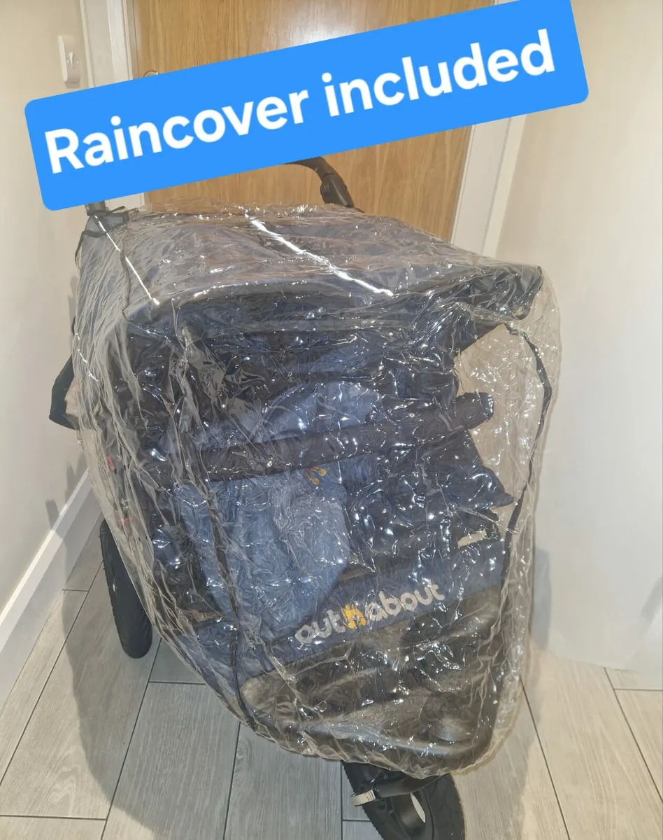 Almost New Out N About Double stroller - Image 3