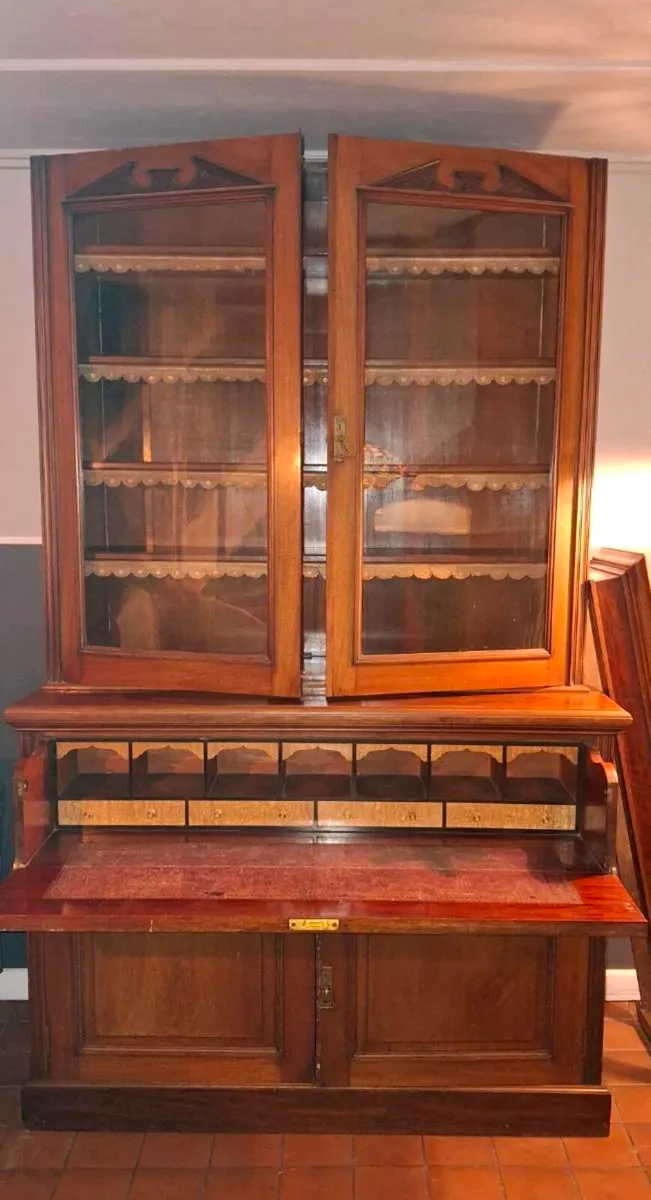 Antique Bookcase - Image 1