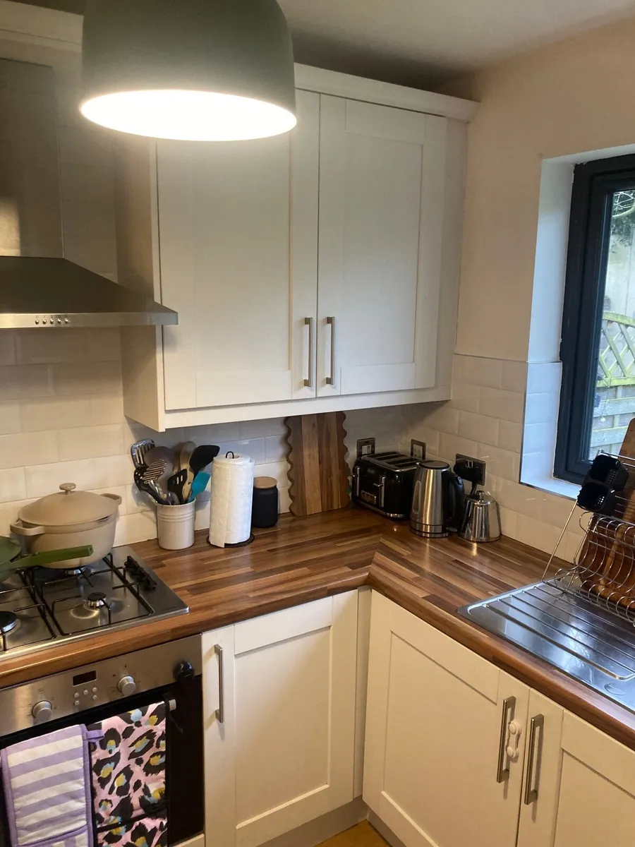 Kitchen for Sale Cream Fitted Kitchen with Applian - Image 3