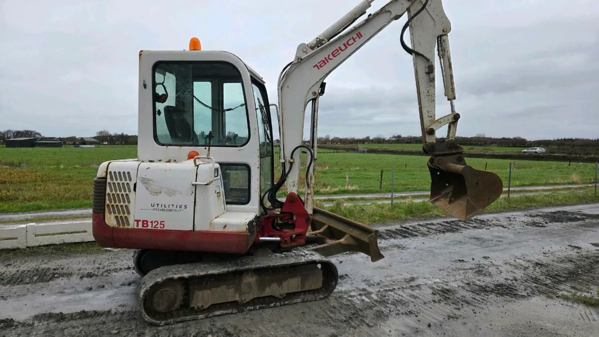 Takeuchi Mini Digger - Image 1