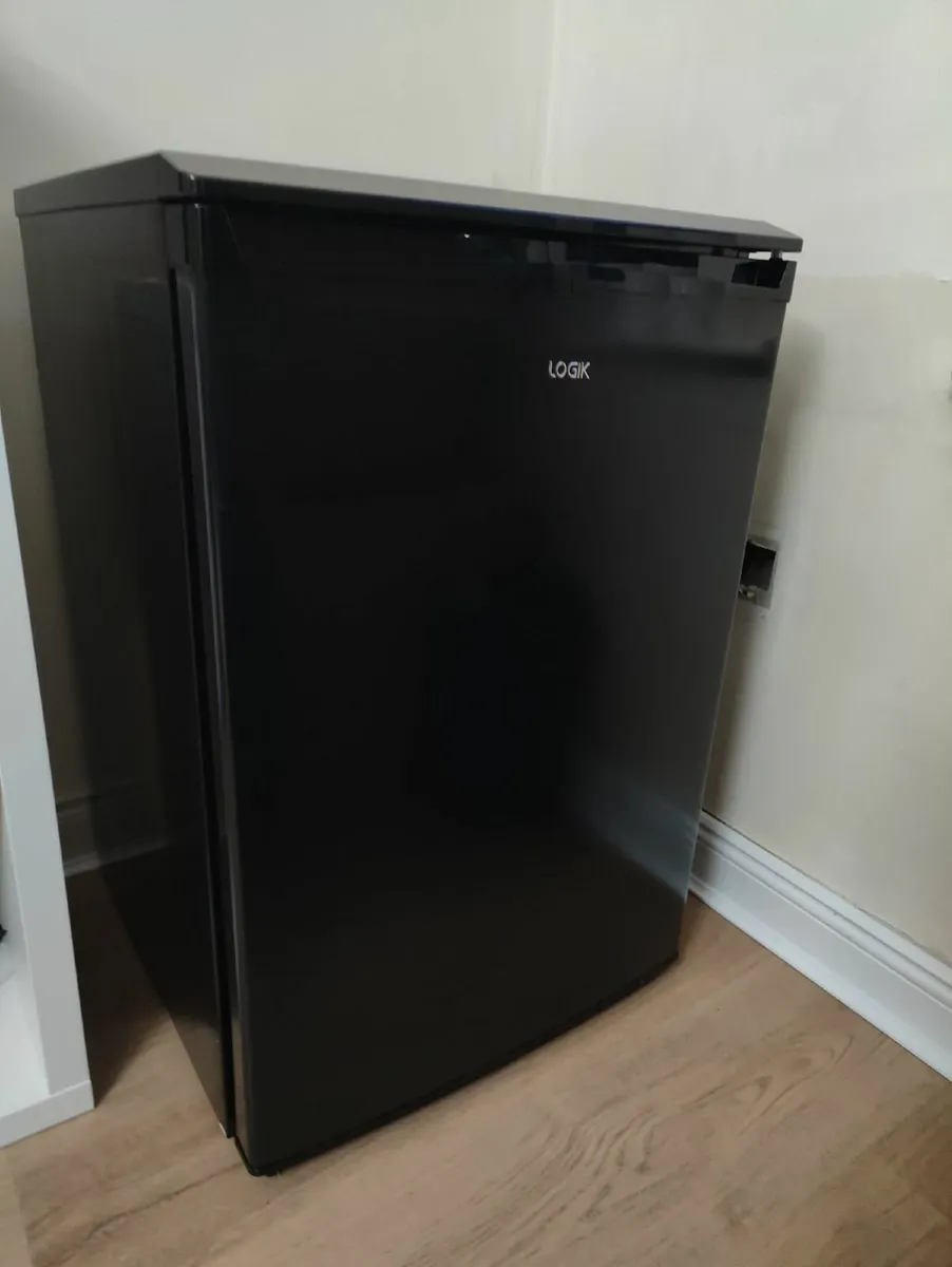 LOGIK LUL55B23 Undercounter Fridge - Black - Image 1