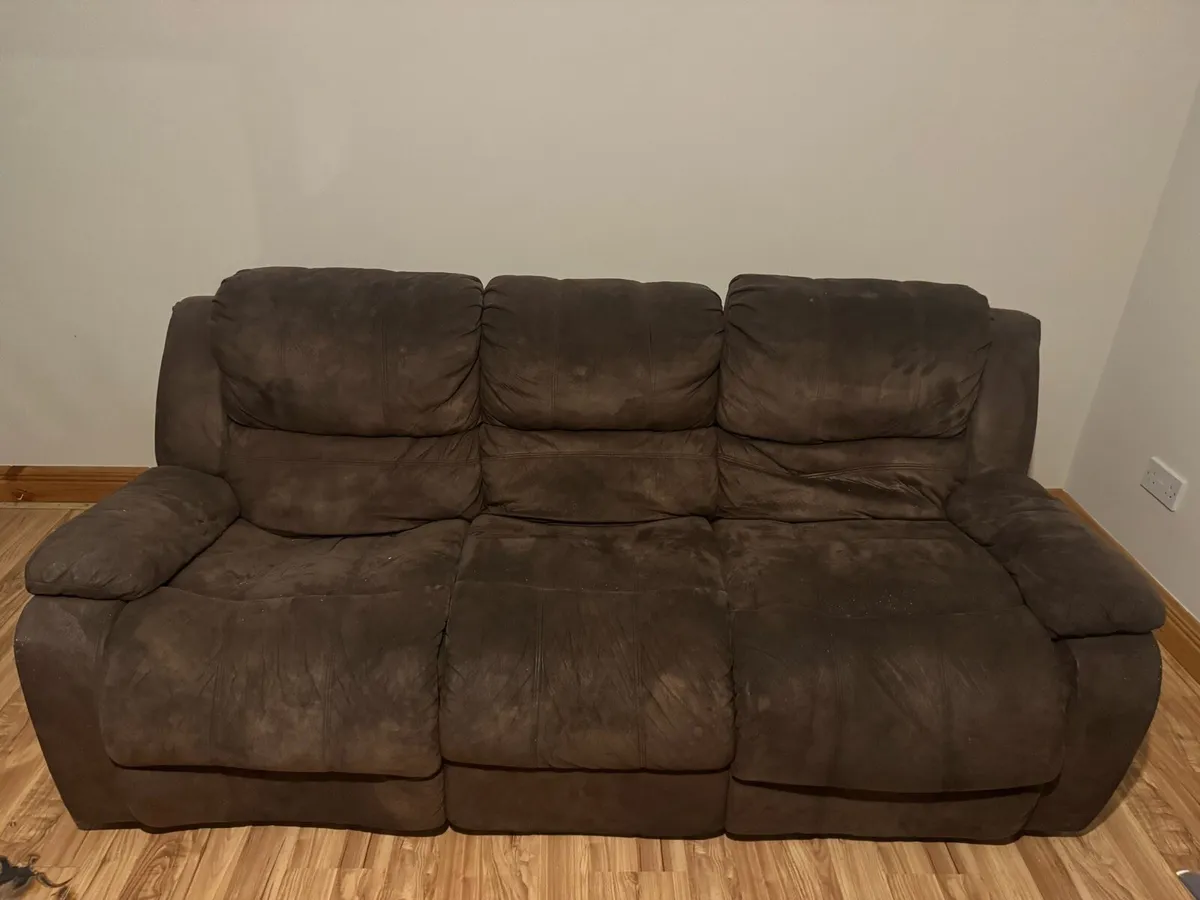 FREE – Sofa Set (Collection Only) - Image 1