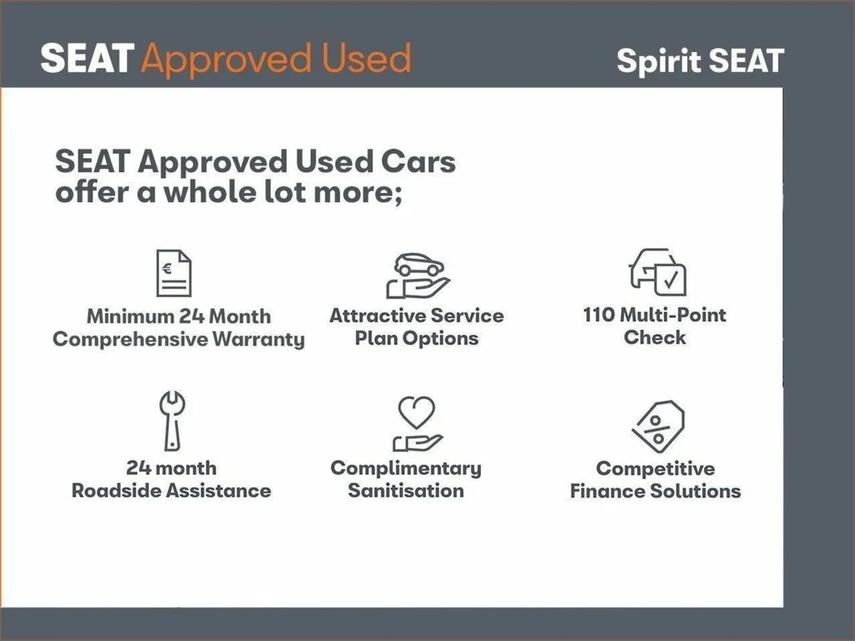 SEAT Ibiza 1.0TSI 95hp SE+*Call Andrew 0862617858* - Image 1