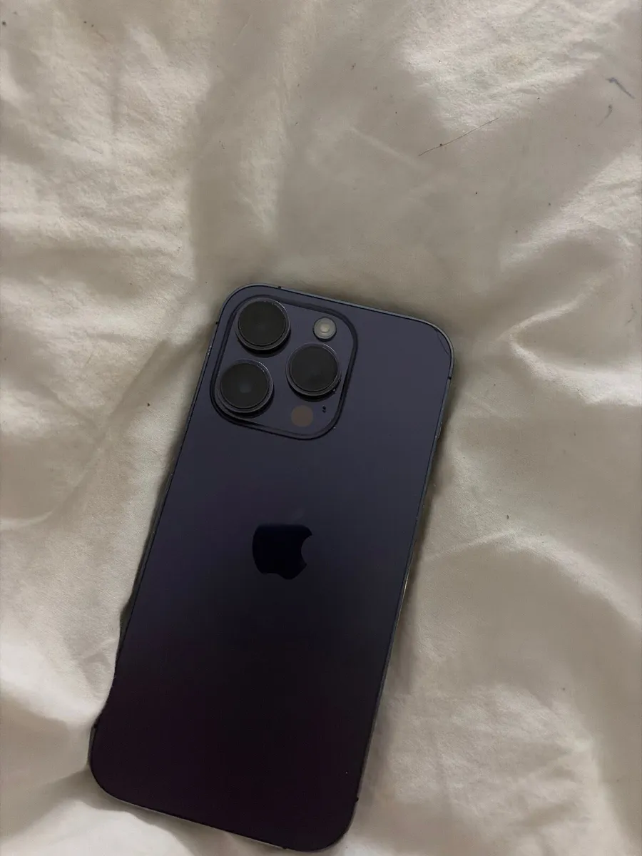 iPhone 14 pro ,deep purple, 1TB. - Image 1