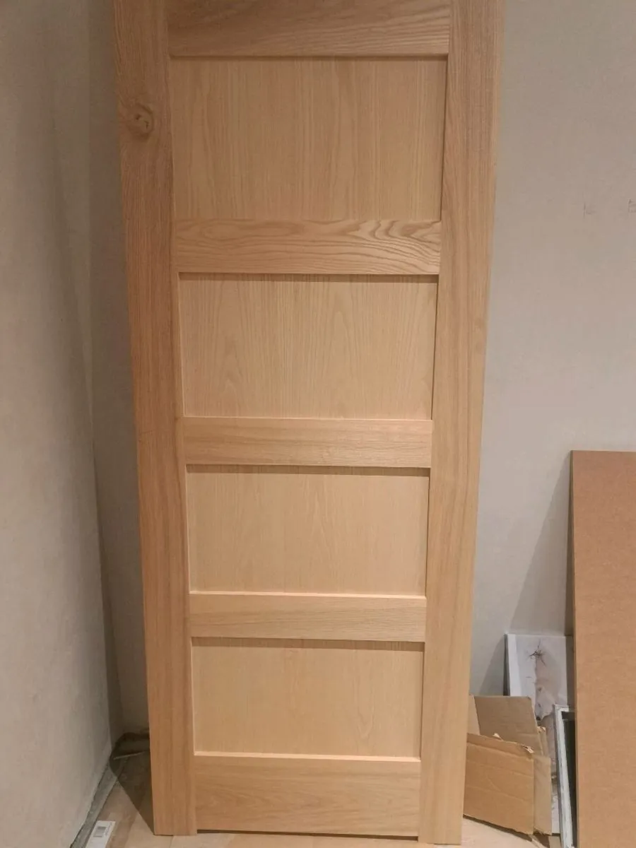 American white ash solid internal door - Image 1