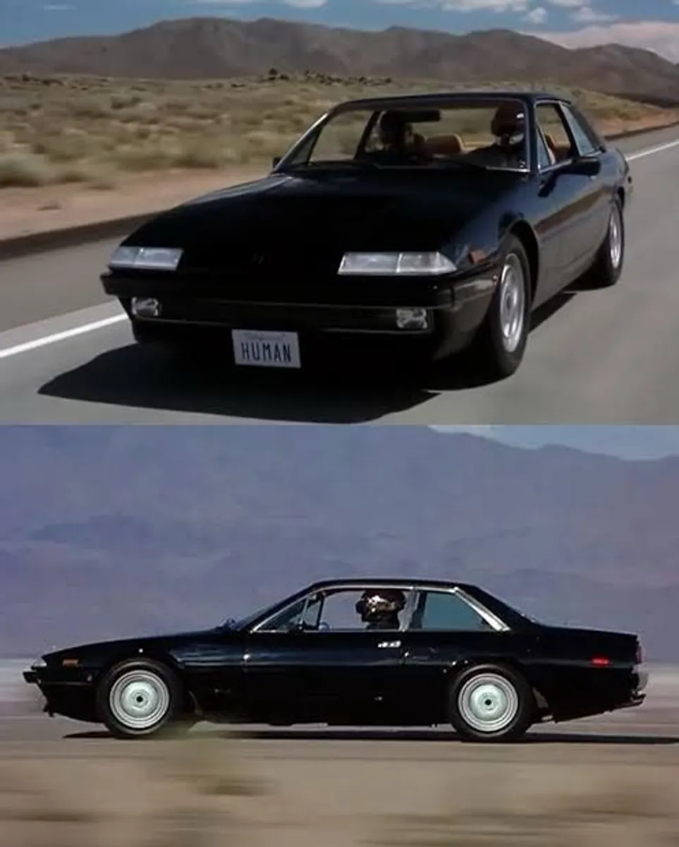 Daft Punk 1987 Ferrari 412 License plate - Image 2