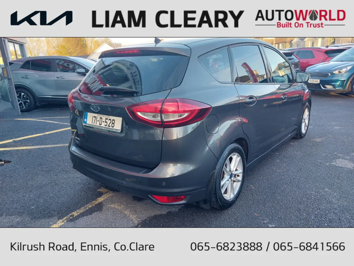 Ford C-Max C MAX 1.5 TDCI 95PS 5 SEAT M6 ZETEC 4DR - Image 3