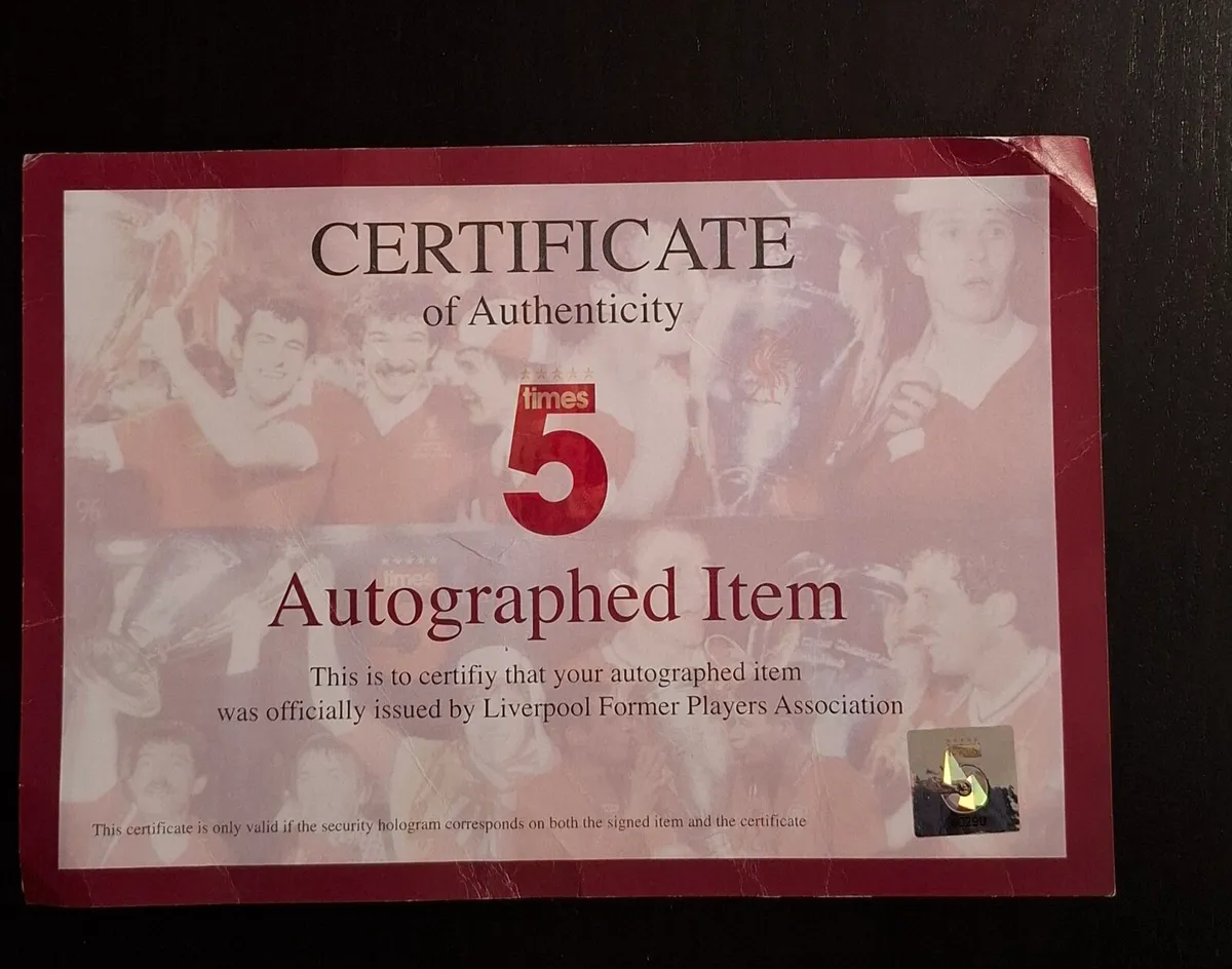 Signed Steven Gerrard Jersey - Image 2